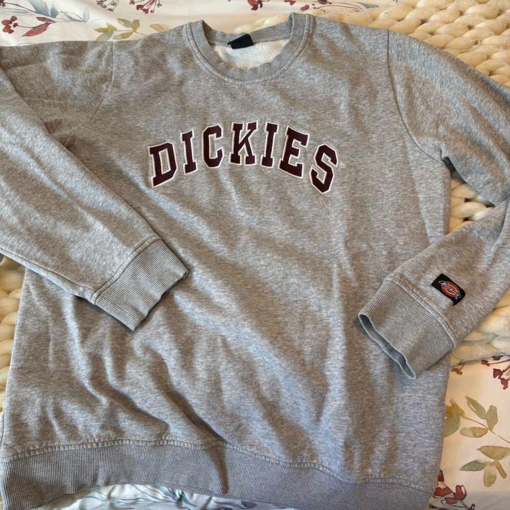 Dickies Heather Gray Fleece Sweatshirt